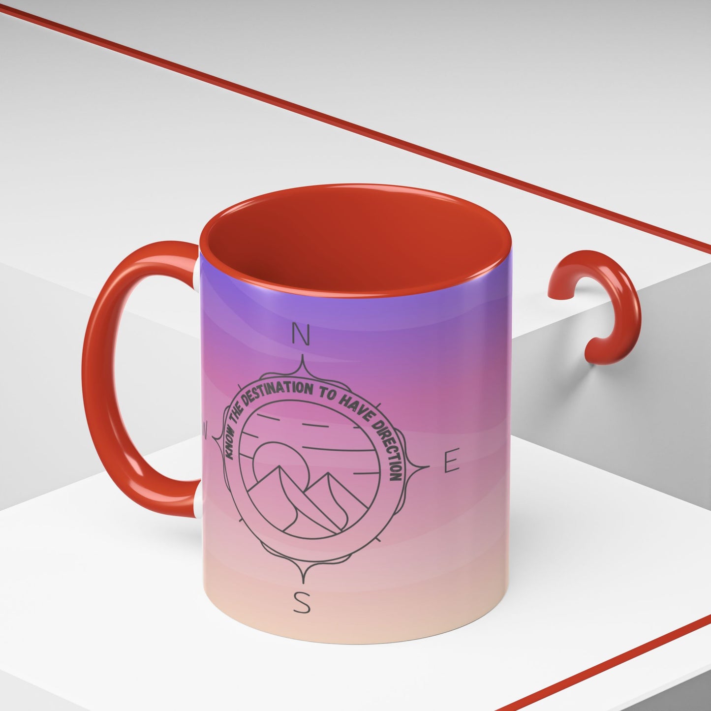 ADVENTURE COMPASS MUG