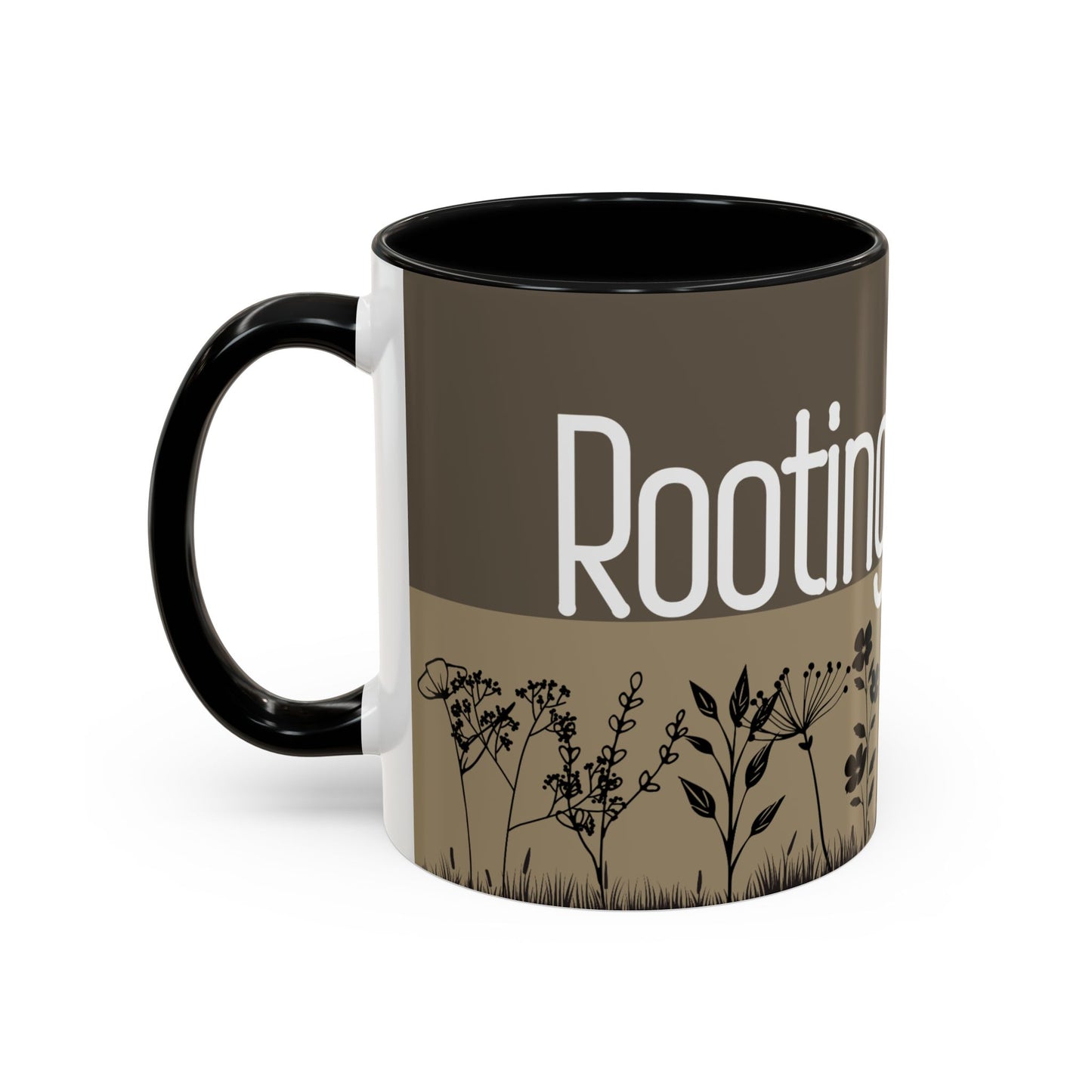 ROOTING FOR YOU FLORAL MUG