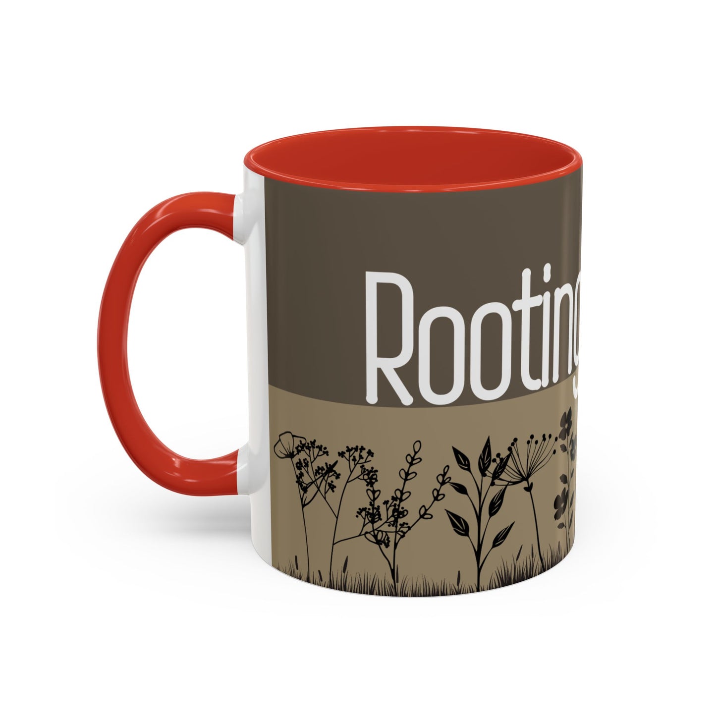 ROOTING FOR YOU FLORAL MUG