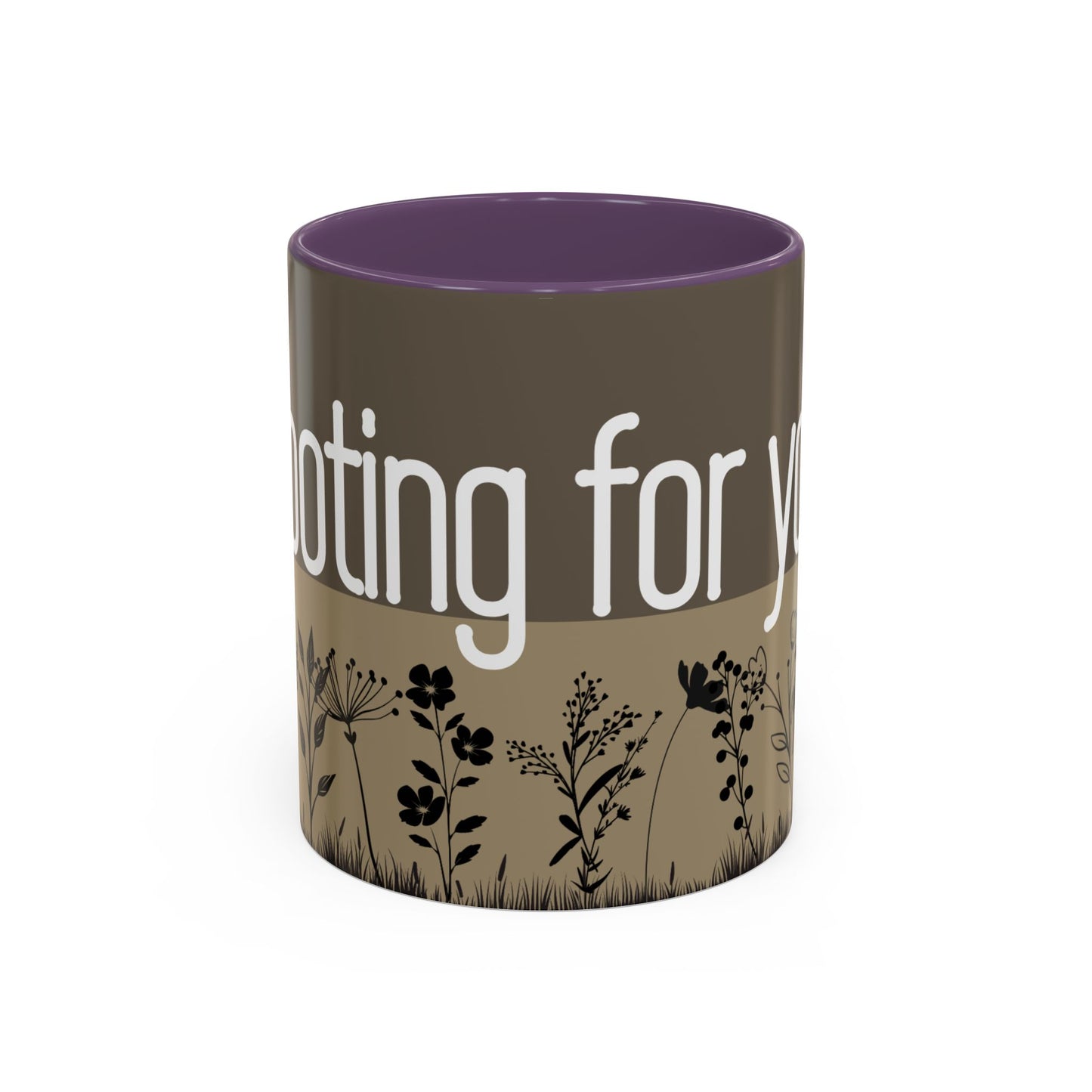 ROOTING FOR YOU FLORAL MUG