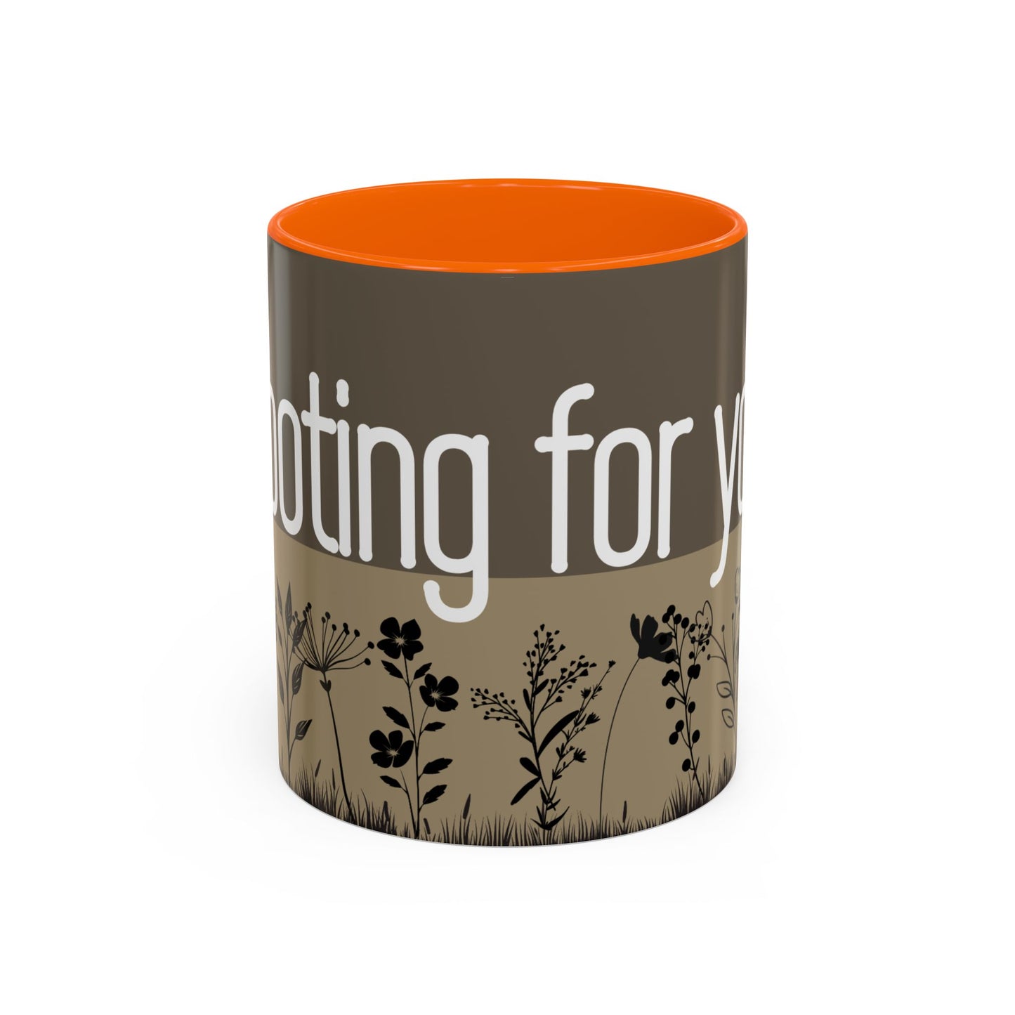 ROOTING FOR YOU FLORAL MUG