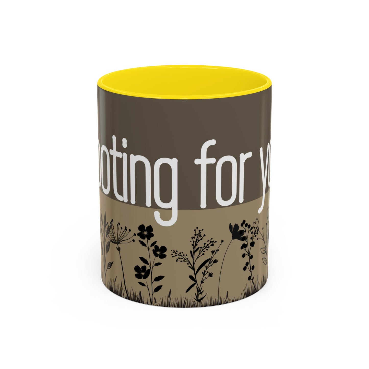 ROOTING FOR YOU FLORAL MUG