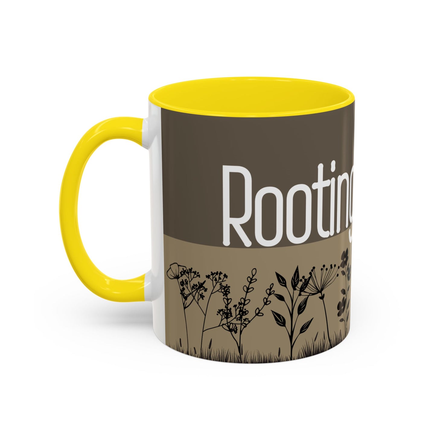 ROOTING FOR YOU FLORAL MUG
