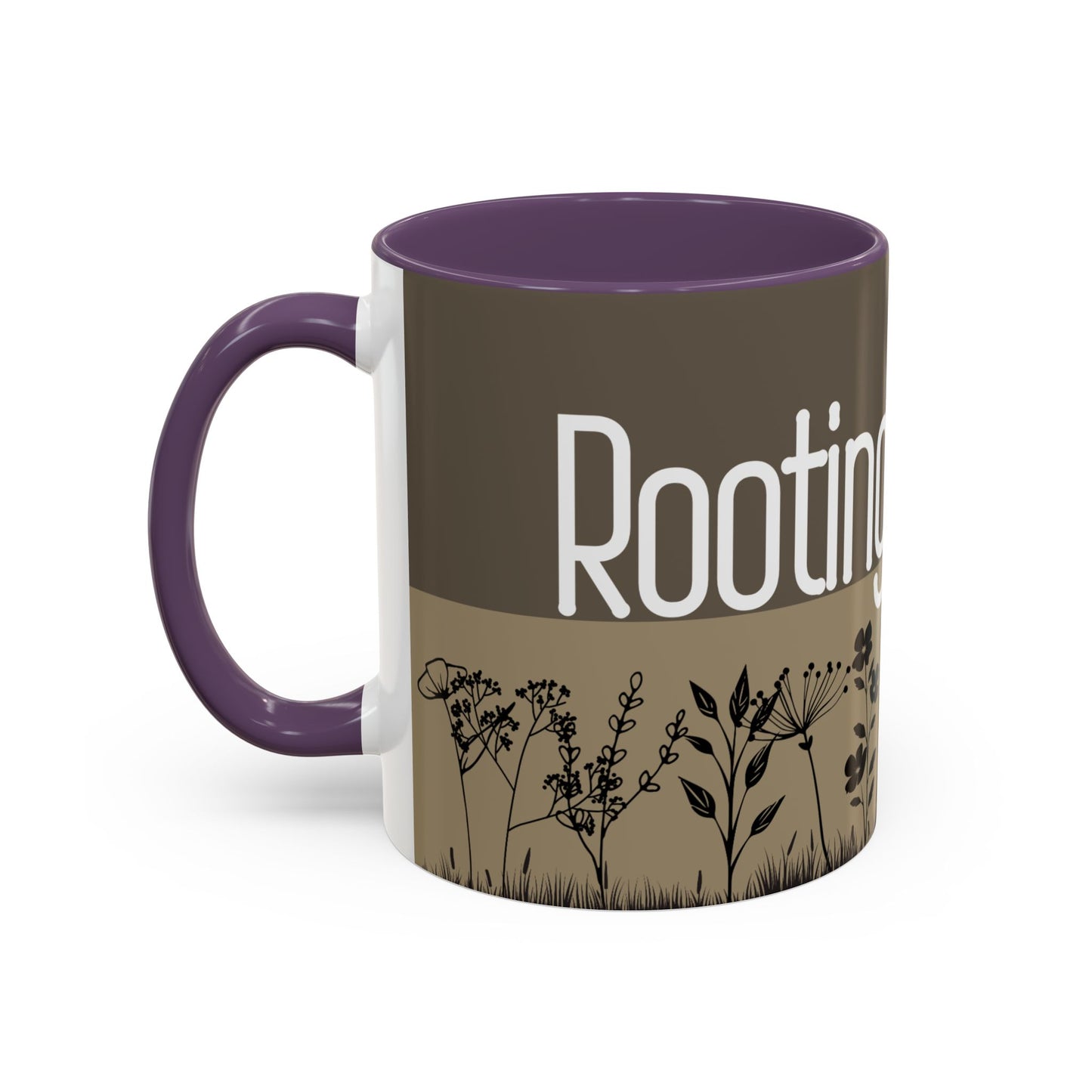 ROOTING FOR YOU FLORAL MUG